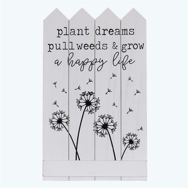 Youngs Wood Dandelion Wall Sign 72375